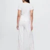 Korta pyjamasbyxor i pointelle