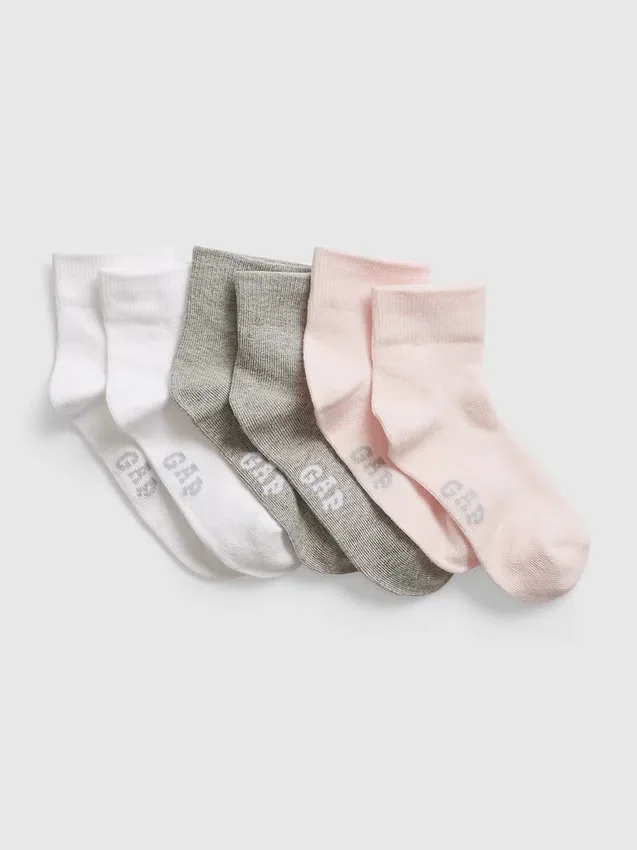 Kortare strumpor för barn (3-pack)