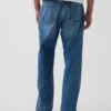 Köp blåa, avslappnade raka Jeans