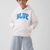 Köp Blue Kids Vintagesoft Relaxed Hoodie