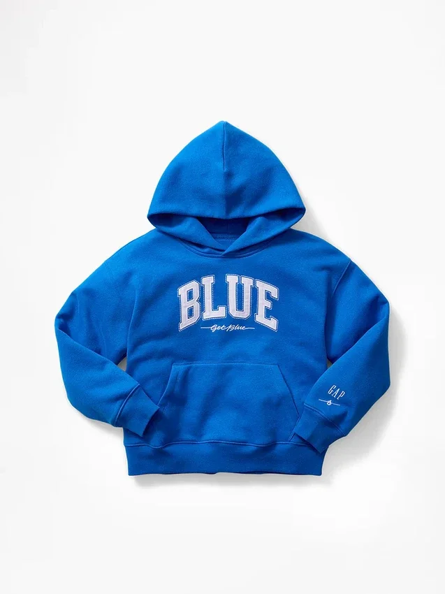 Köp Blue Kids Vintagesoft Relaxed Hoodie