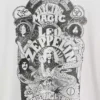 Led Zeppelin T-shirt med tryck i avslappnad passform