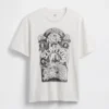 Led Zeppelin T-shirt med tryck i avslappnad passform