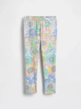 Leggings med blommönster för Baby & Småbarn – mixa och matcha