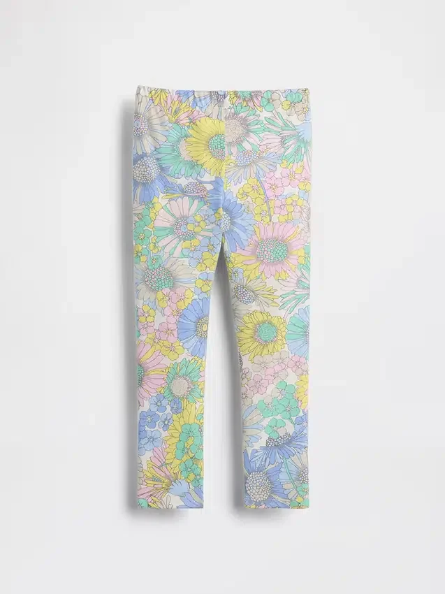 Leggings med blommönster för Baby & Småbarn – mixa och matcha