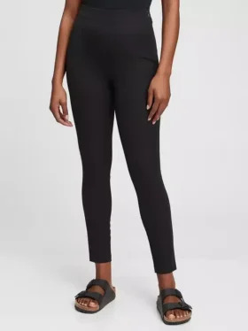 Leggings med hög midja och bi-stretch