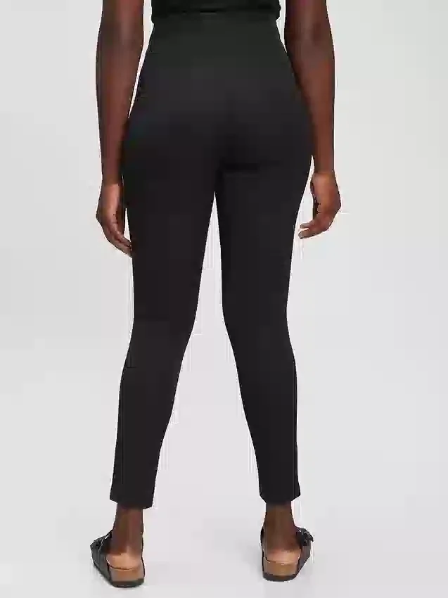 Leggings med hög midja och bi-stretch