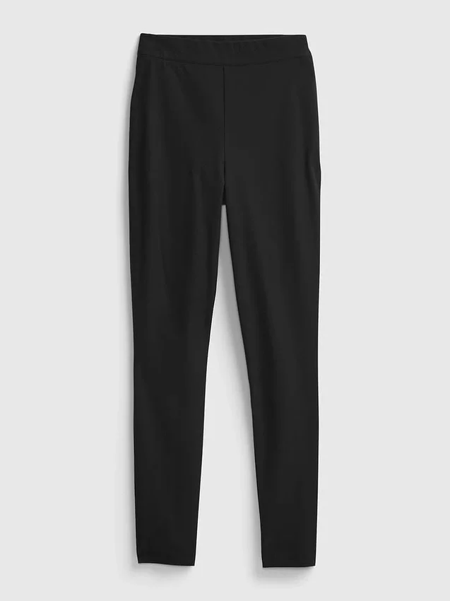 Leggings med hög midja och bi-stretch