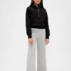 Leggings med vid ben och uppvikt midja för barn