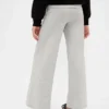 Leggings med vid ben och uppvikt midja för barn