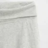 Leggings med vid ben och uppvikt midja för barn