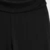 Leggings med vid ben och uppvikt midja för barn