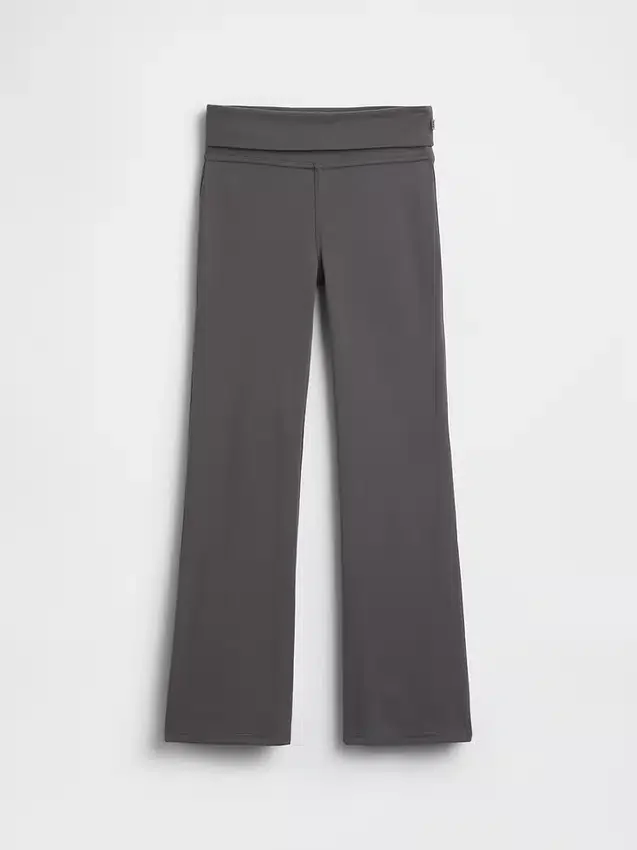 Leggings med vikt midja och utsvängda ben för barn