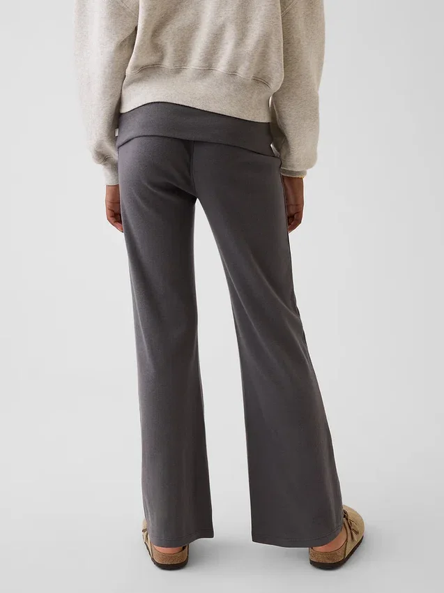 Leggings med vikt midja och utsvängda ben för barn