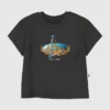 Lets Ride-T-shirt med tryck för småbarn