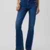 Låg midja, långa och smala sjömansjeans