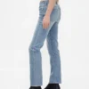 Lågmidjade 90-talsjeans med smal rak passform