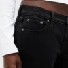 Lågmidjade 90-talsjeans med smal rak passform