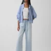 Lågmidjade, avslappnade, lösa cropped-Jeans i 90-talsstil