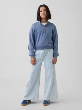 Lågmidjade, bekväma baggy-Jeans för barn