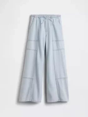 Lågmidjade, bekväma baggy-Jeans för barn