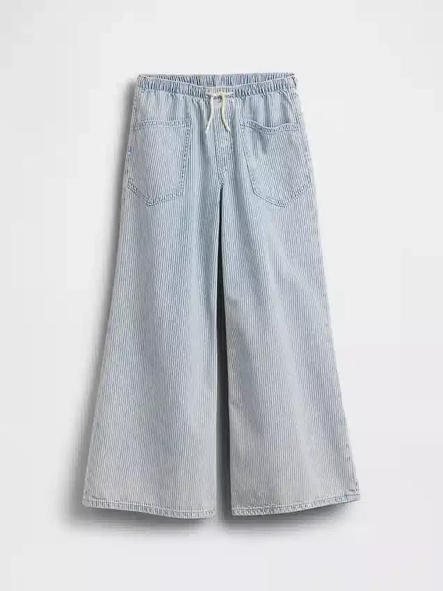 Lågmidjade, bekväma baggy-Jeans för barn