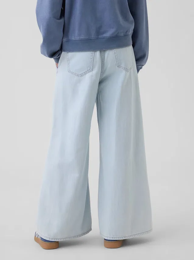 Lågmidjade, bekväma baggy-Jeans för barn
