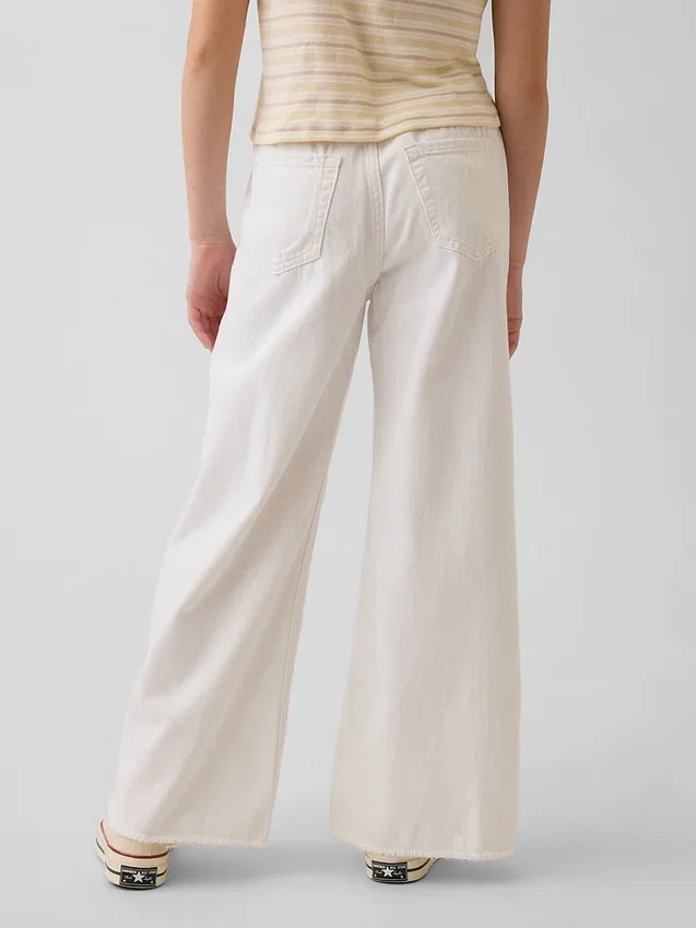Lågmidjade, bekväma baggy-Jeans för barn