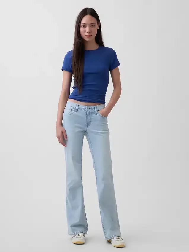 Lågmidjade, långa och smala Jeans