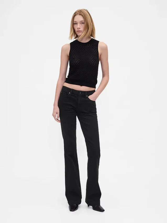 Lågmidjade, långa och smala Jeans