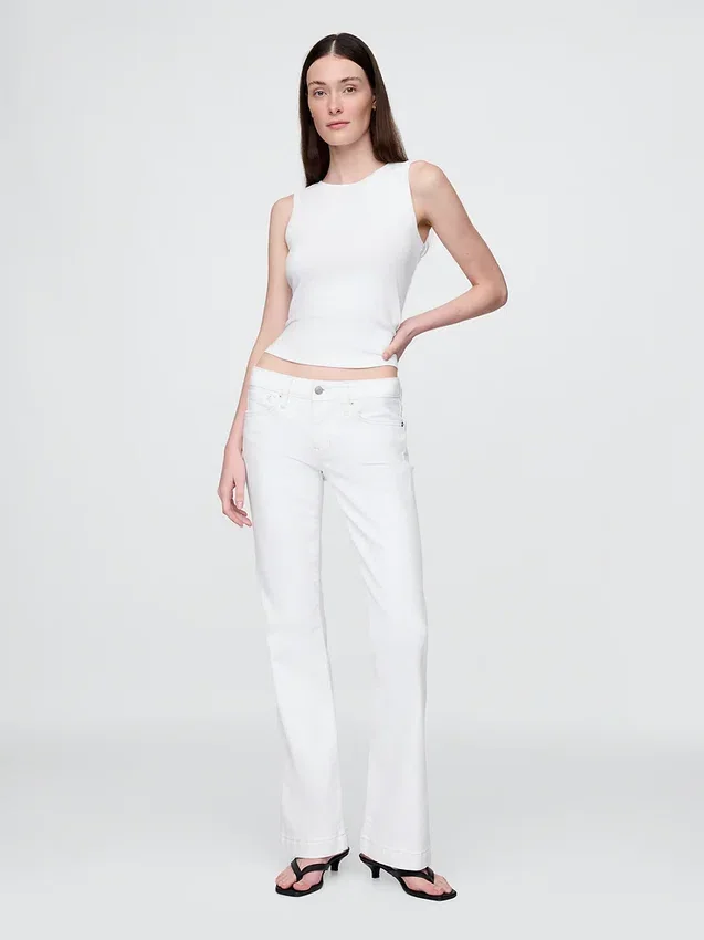 Lågmidjade, långa och smala Jeans