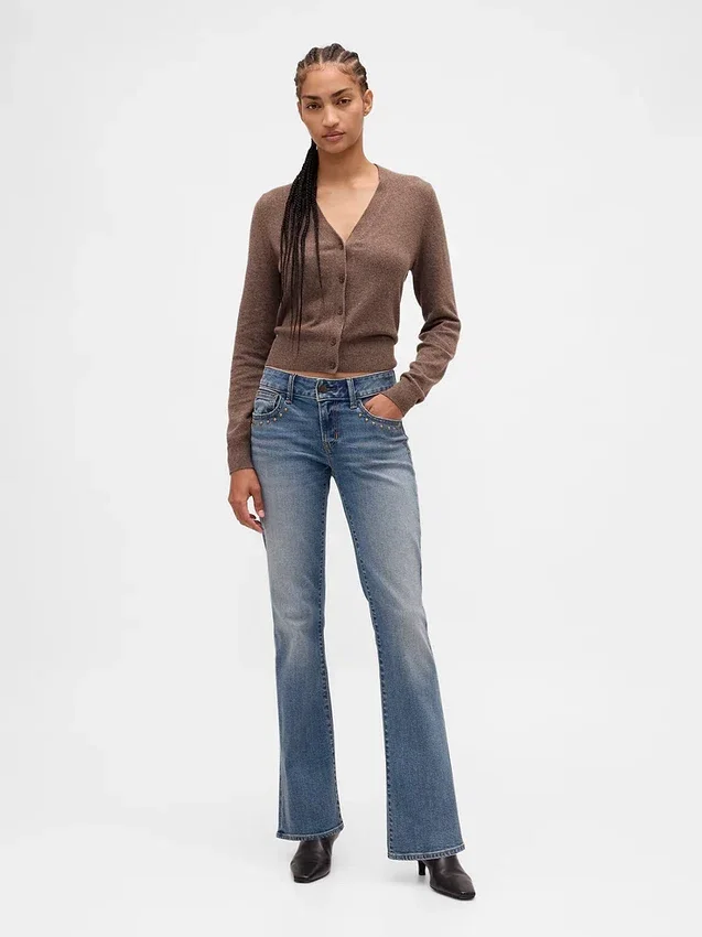 Lågmidjade, långa och smala Jeans