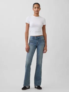 Lågmidjade, långa och smala Jeans