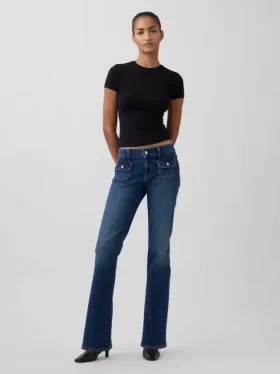 Lågmidjade, långa och smala Jeans