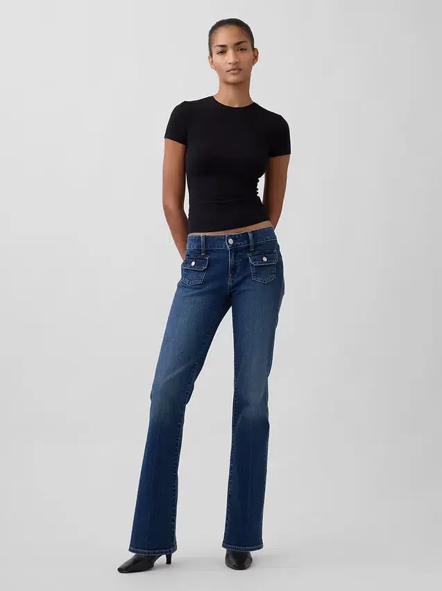 Lågmidjade, långa och smala Jeans