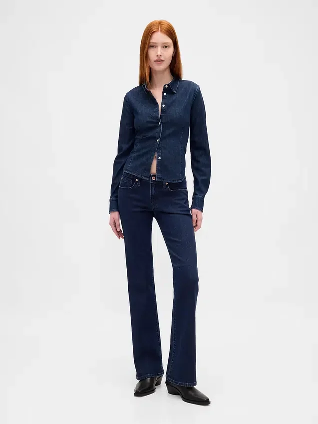 Lågmidjade, långa och smala Jeans