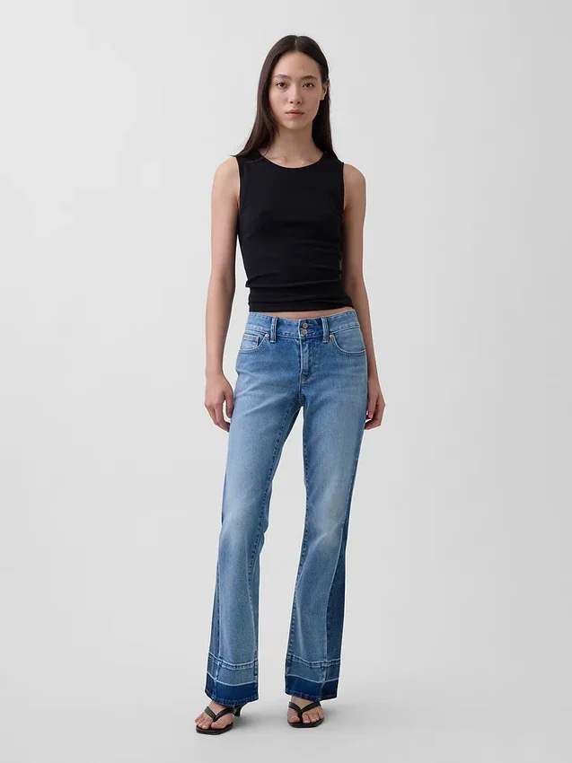 Lågmidjade, långa och smala Jeans