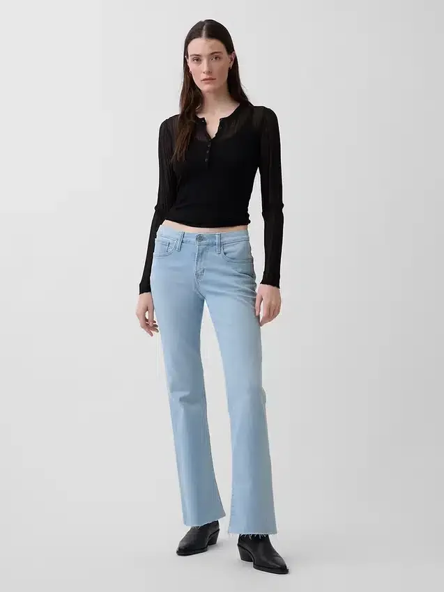 Lågmidjade, långa och smala Jeans