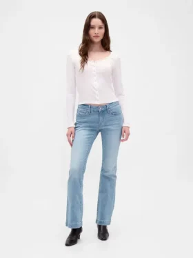 Lågmidjade, långa och smala Jeans