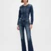 Lågmidjade, långa och smala Jeans