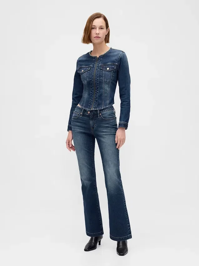 Lågmidjade, långa och smala Jeans