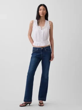 Lågmidjade, långa och smala Jeans