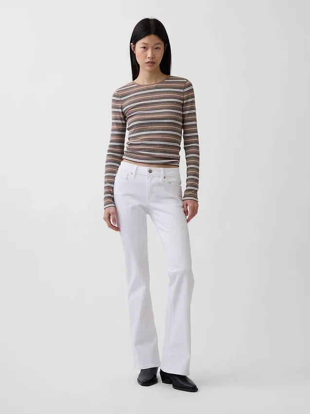 Lågmidjade, långa och smala Jeans