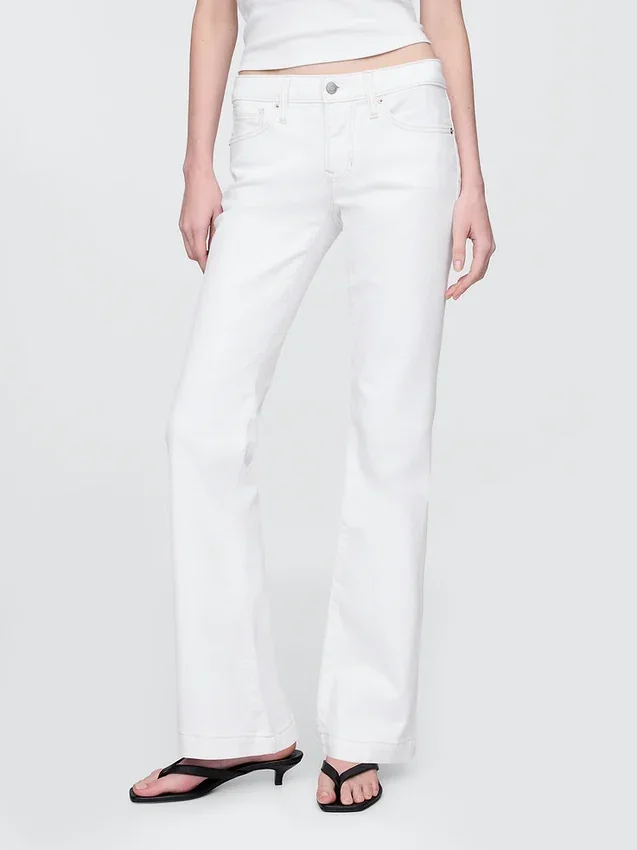 Lågmidjade, långa och smala Jeans