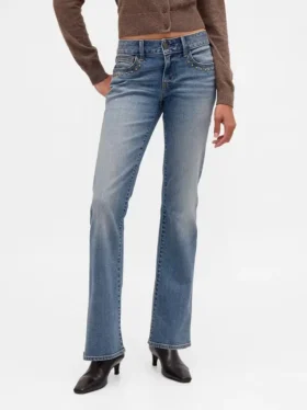 Lågmidjade, långa och smala Jeans