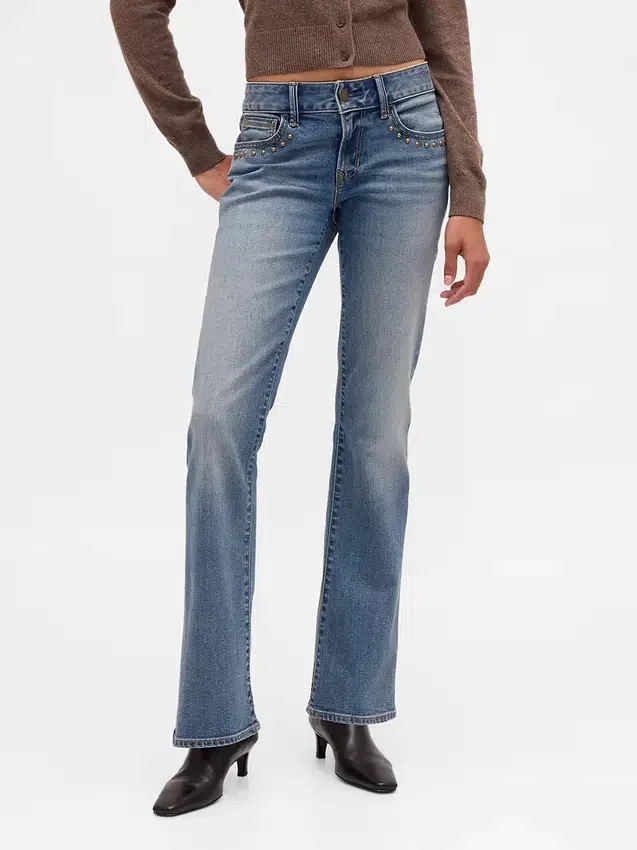 Lågmidjade, långa och smala Jeans