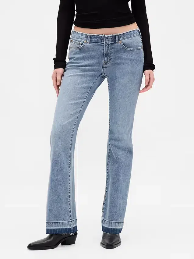 Lågmidjade, långa och smala Jeans
