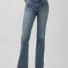 Lågmidjade, långa och smala Jeans