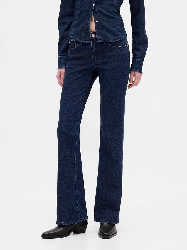 Lågmidjade, långa och smala Jeans