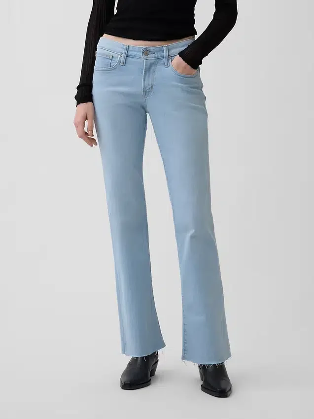 Lågmidjade, långa och smala Jeans